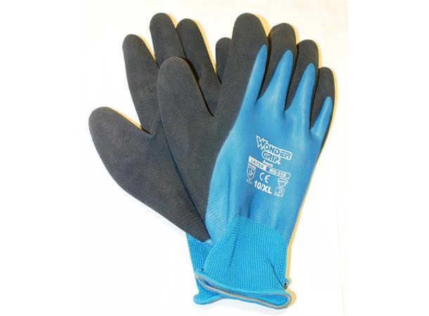 Monteringshanske WonderGrip Aqua 9/L